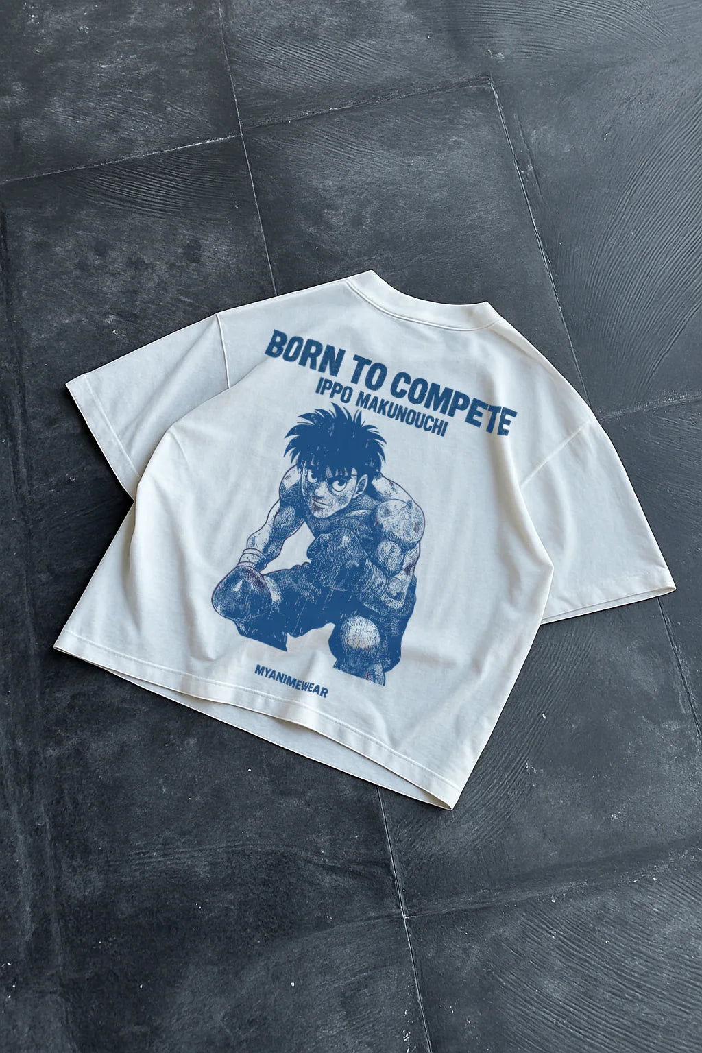 Men Born to Compete Oversized tshirt