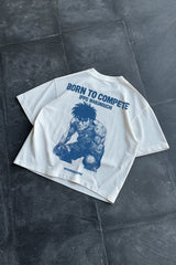 Men Born to Compete Oversized tshirt